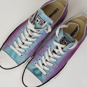 blue ombre converse